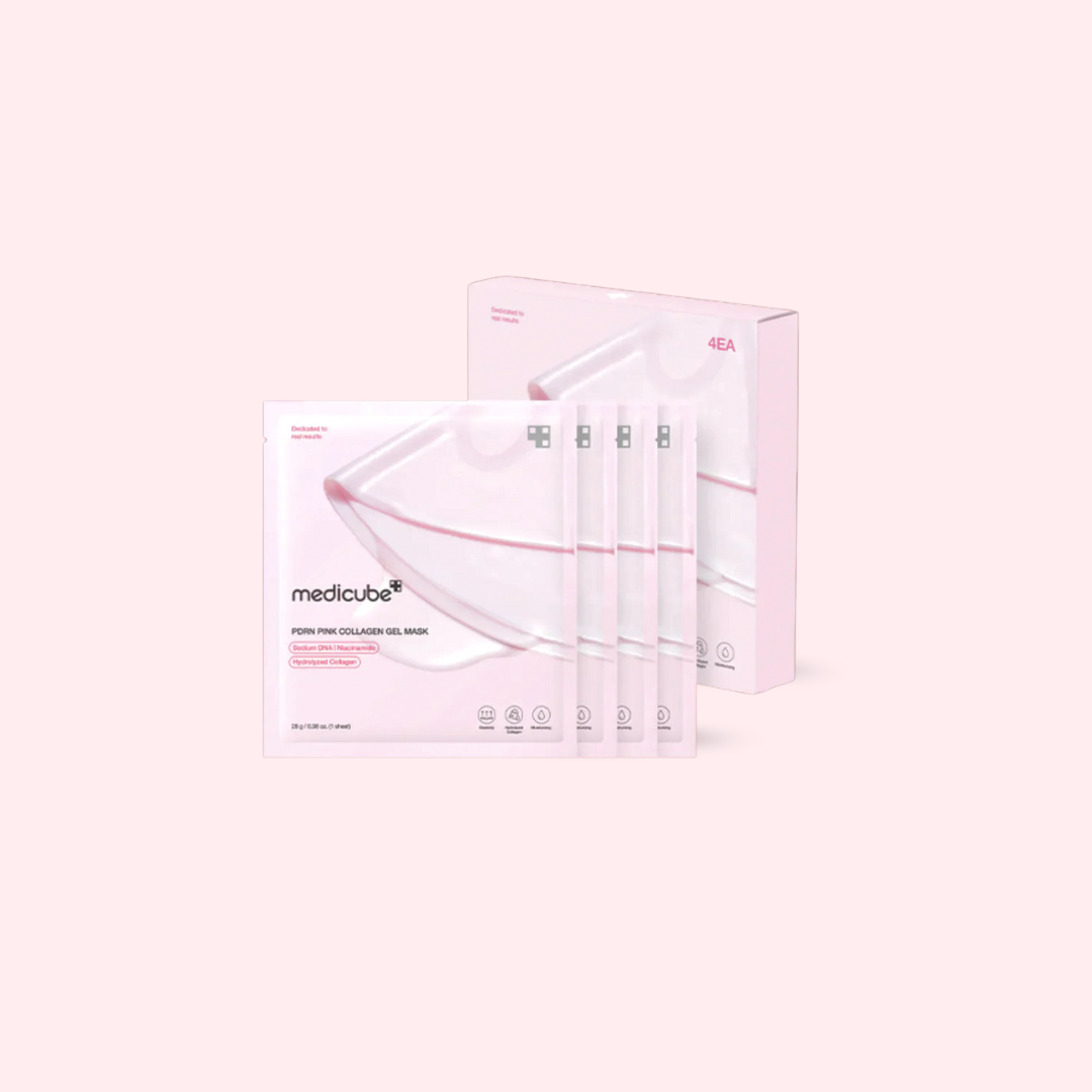 MEDICUBE PDRN Pink Collagen Gel Mask (4 pack)