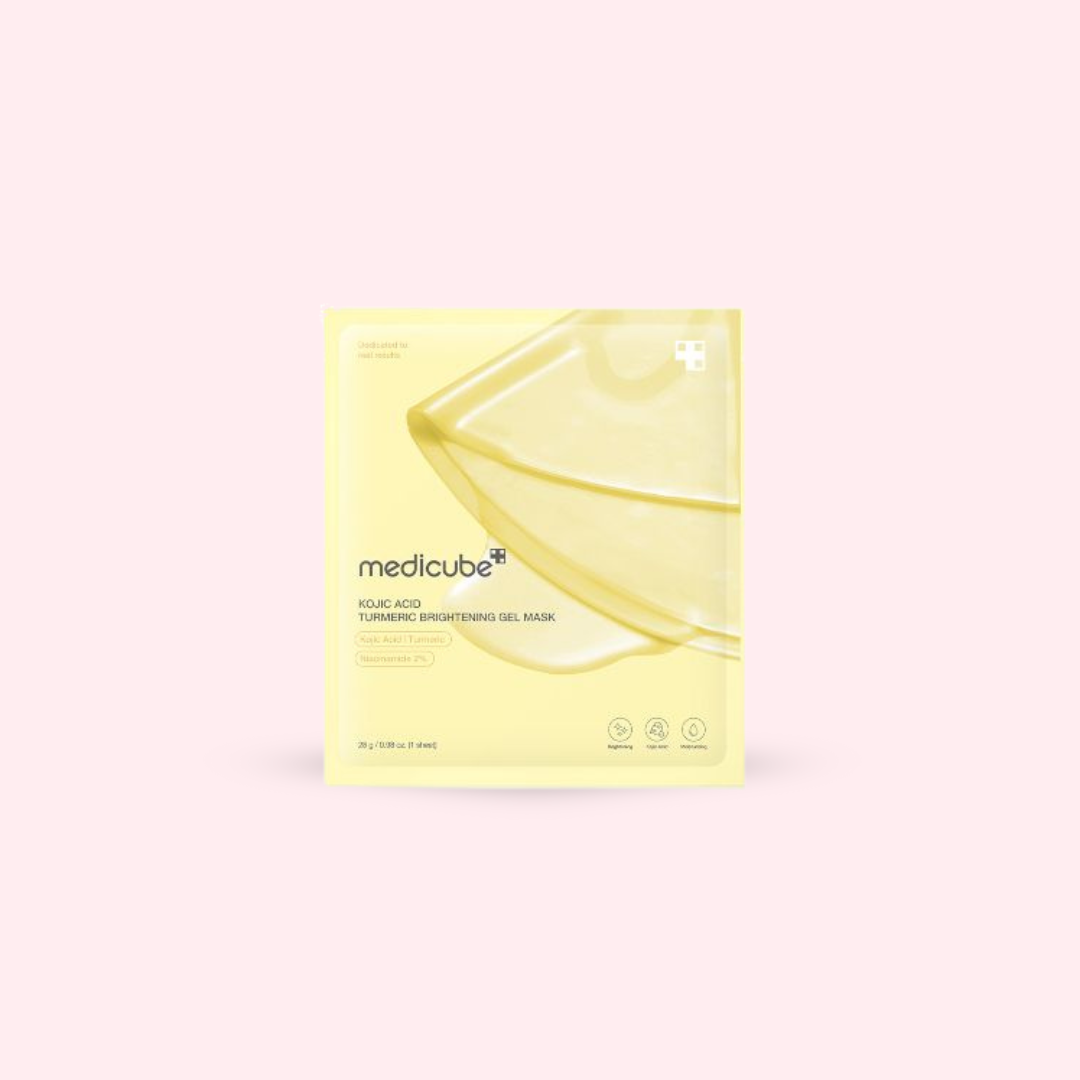 MEDICUBE Kojic Acid Turmeric Brightening Gel Mask (1 pz)